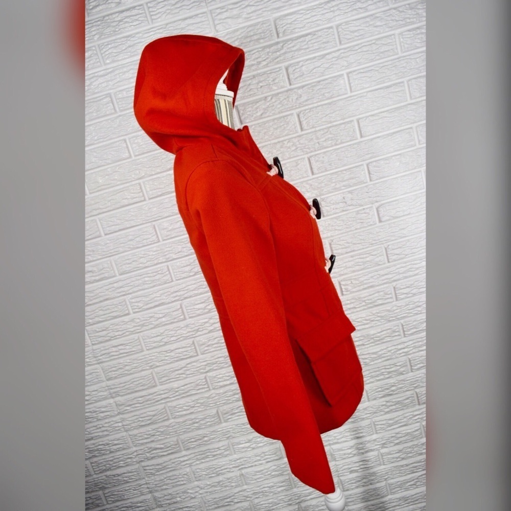 Old Navy Red Nautical Hooded Coat - Picture 5 of 8
